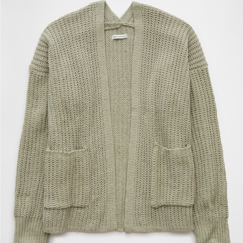 American Eagle Open Front Cardigan - Picture 3 of 6